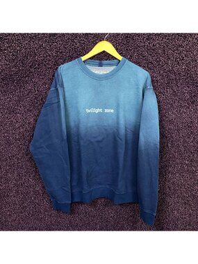 Ariana Grande Twilight Zone Ombre Crewneck Sweater Size  XL